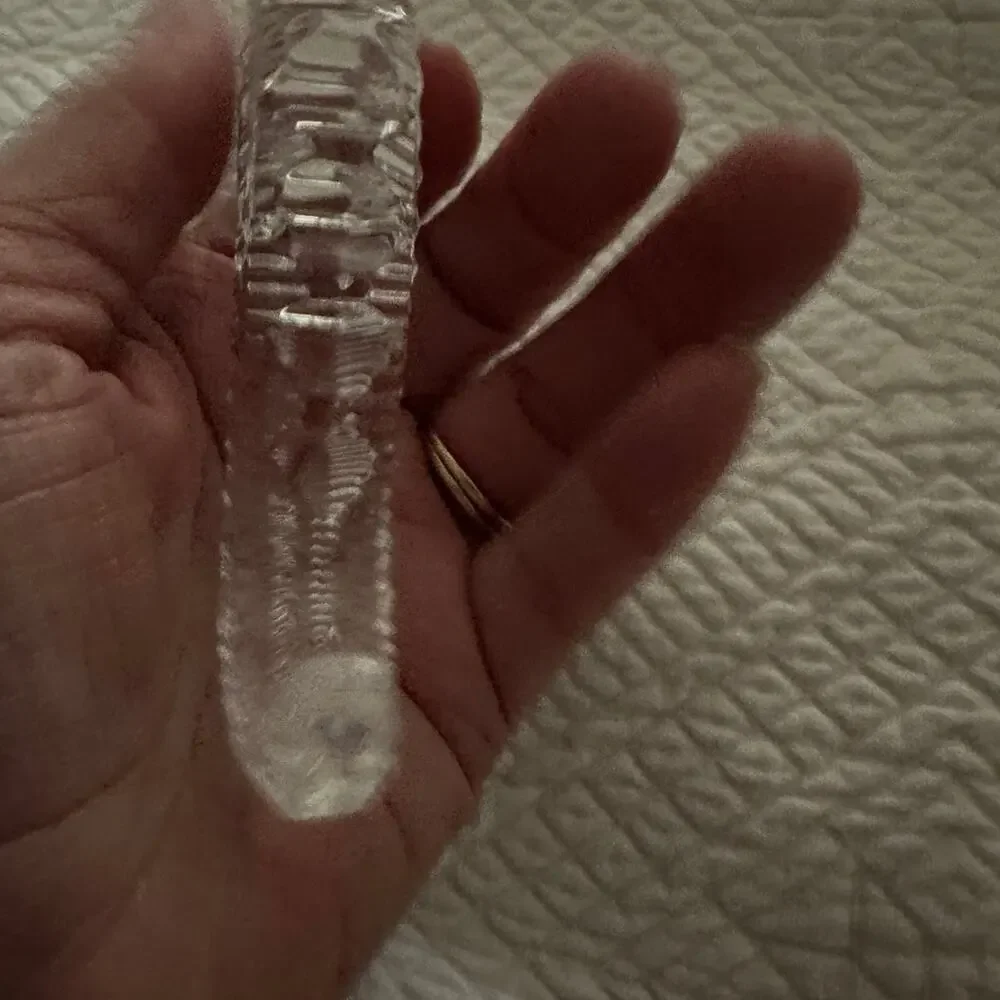 Waterford crystal seahorse